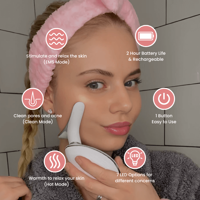 Arovelle™ LumiGlow LED Facial Sculptor