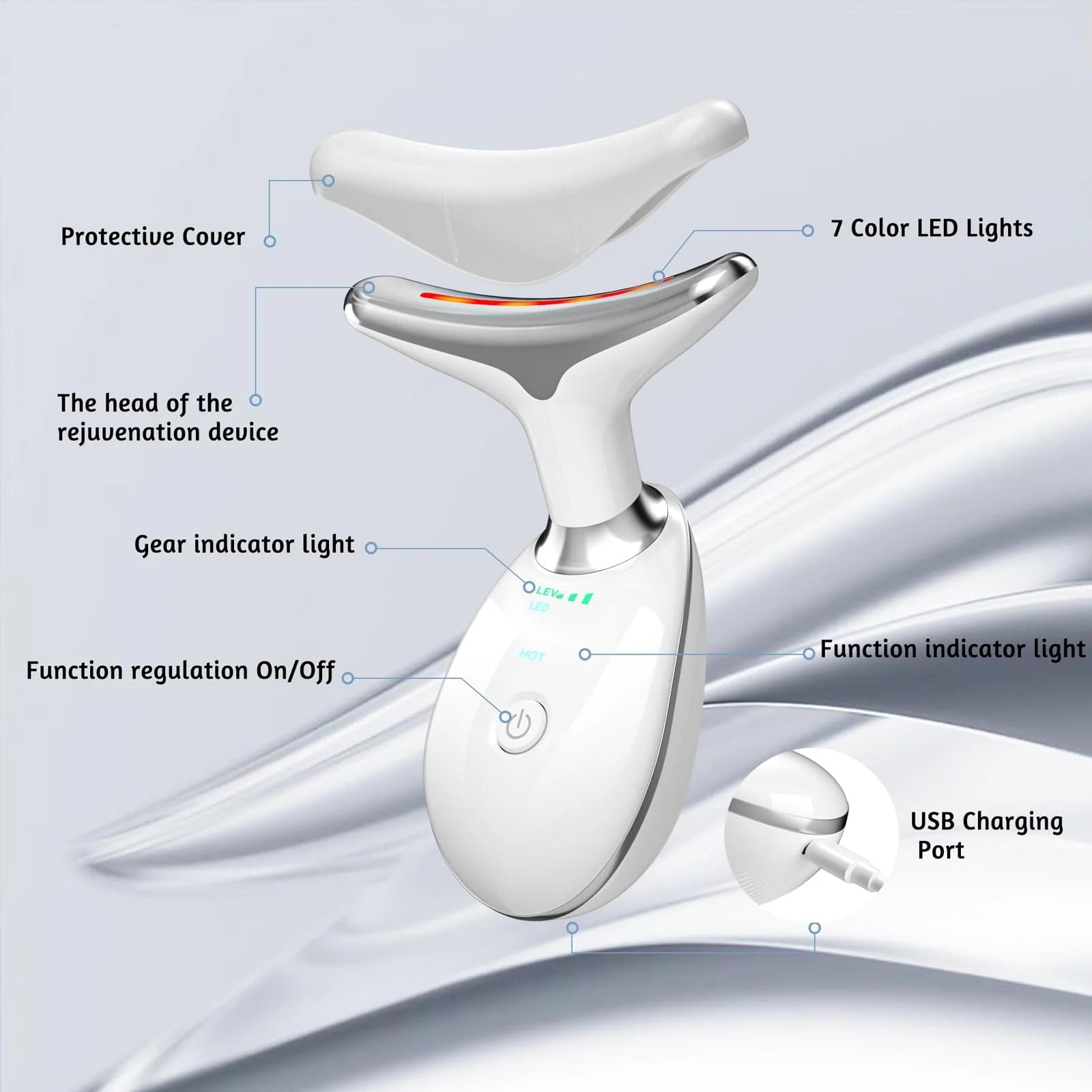 Arovelle™ LumiGlow LED Facial Sculptor